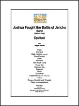 Joshua Fought the Battle of Jericho Concert Band sheet music cover